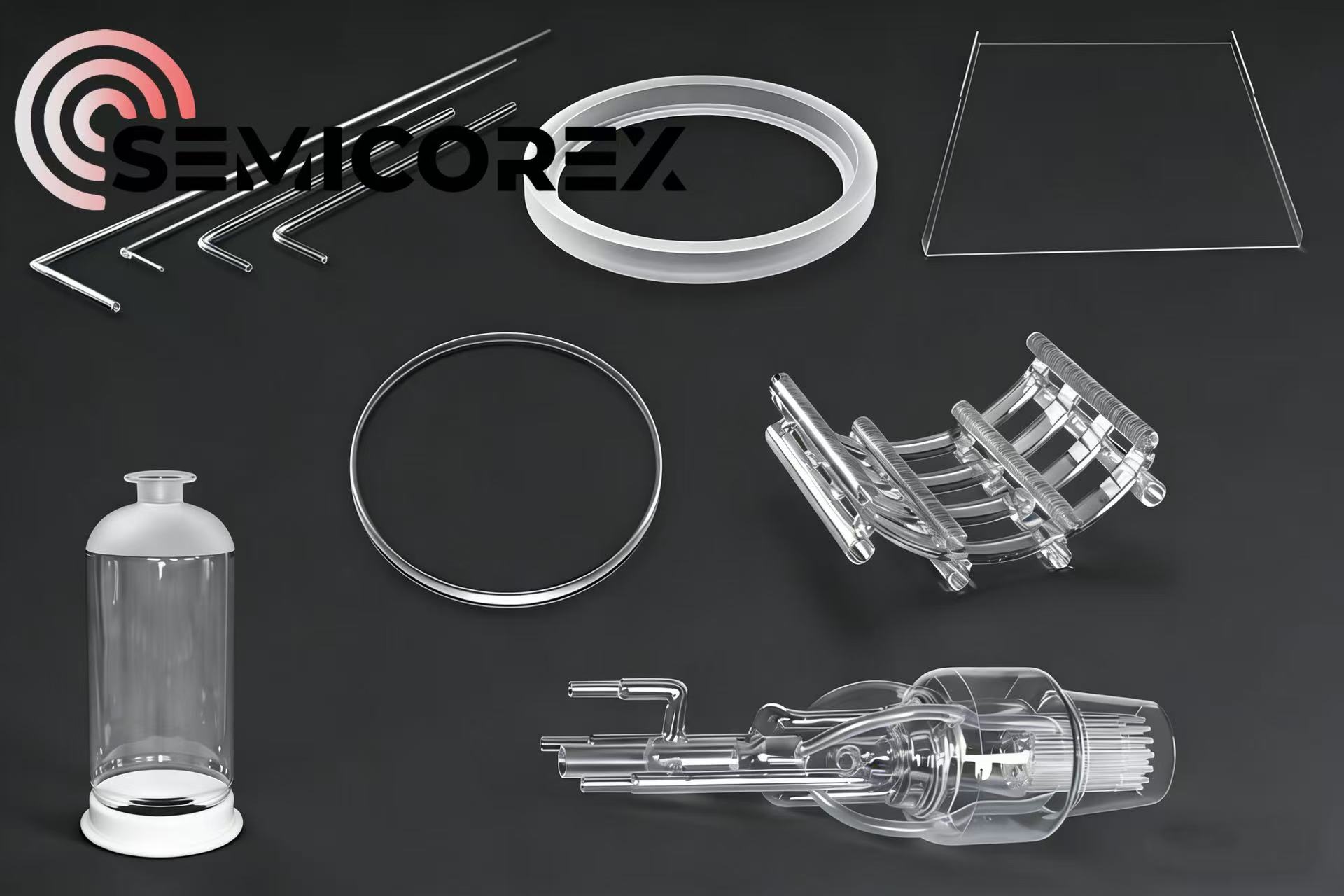 Componenti e applicazioni comuni del quarzo semiconduttore