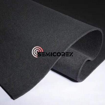 Materiale isolante termico in fibra di carbonio
