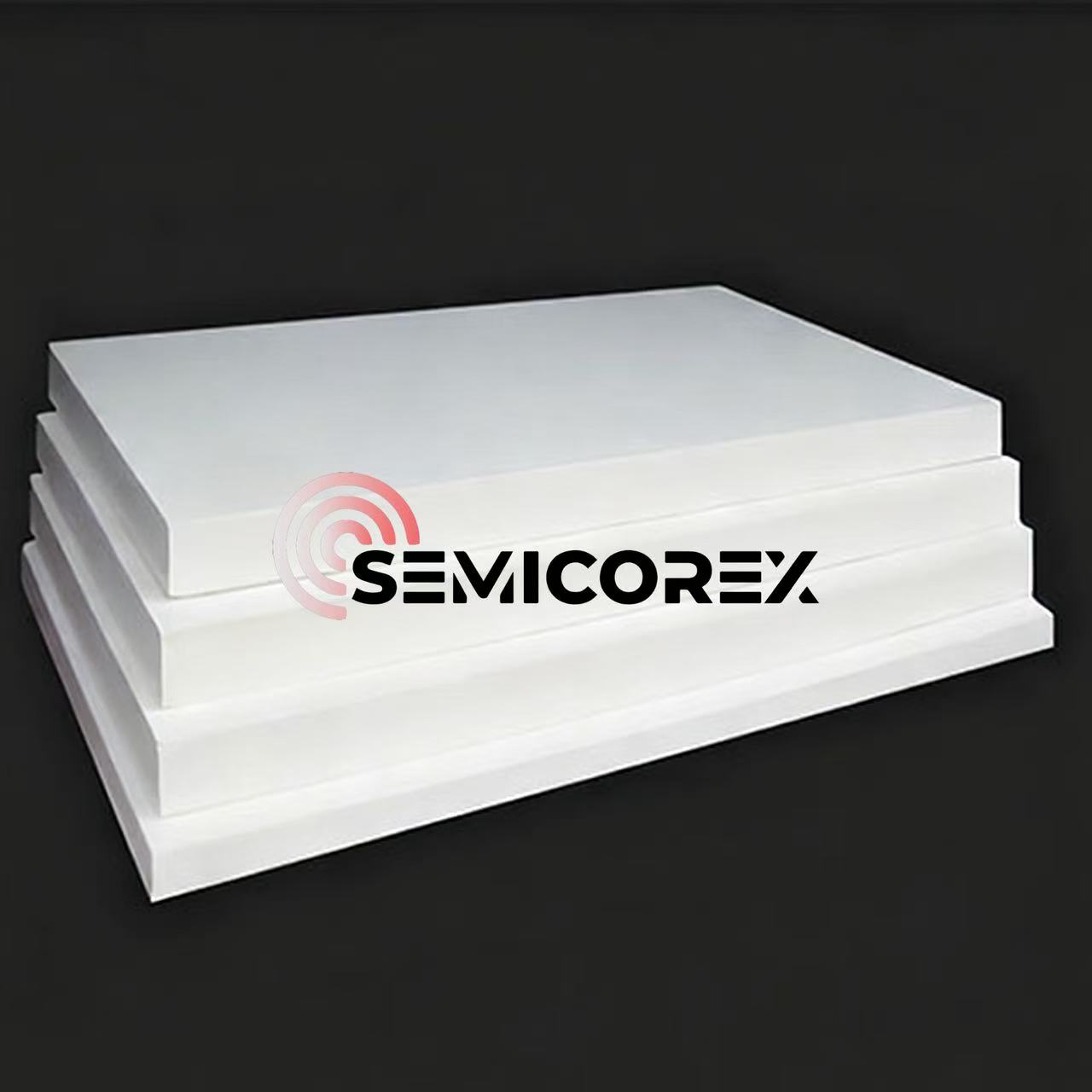 Pannello in fibra di allumina policristallina