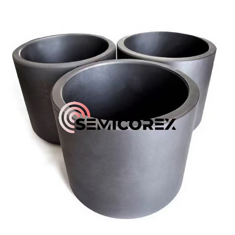 Crogioli in grafite rivestiti in SiC