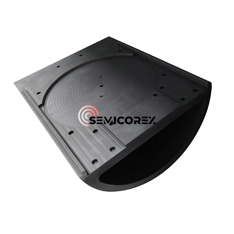 Parti Halfmoon rivestite in SiC