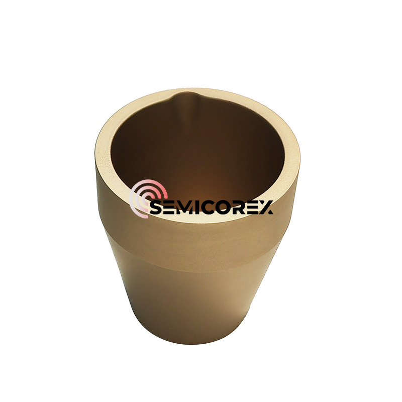 Crogioli rivestiti in TaC