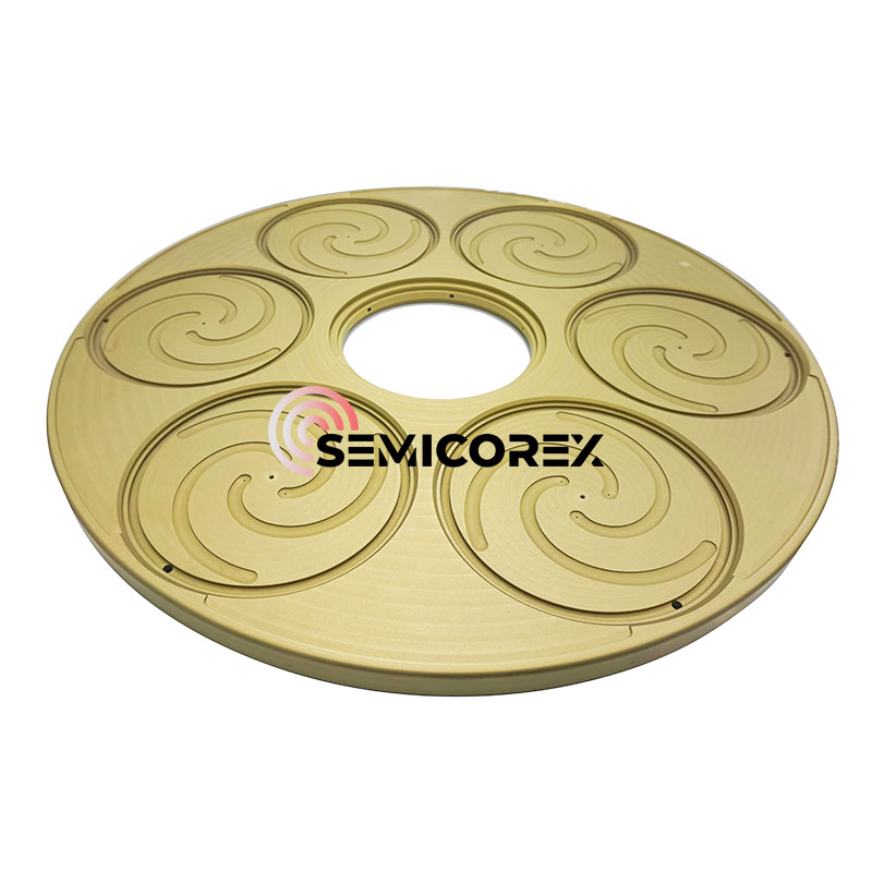 Piastra planetaria rivestita in TaC